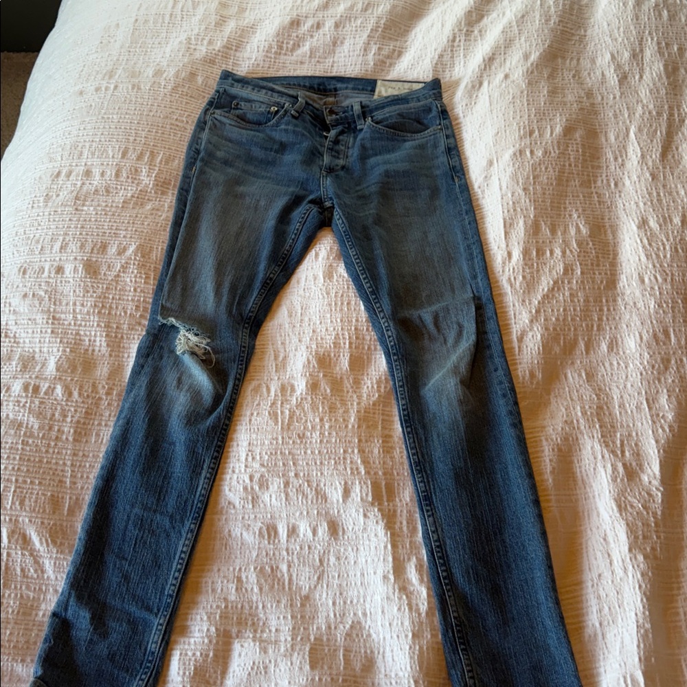 Rag & Bone Dark Blue Denim Jeans 29 W 32L